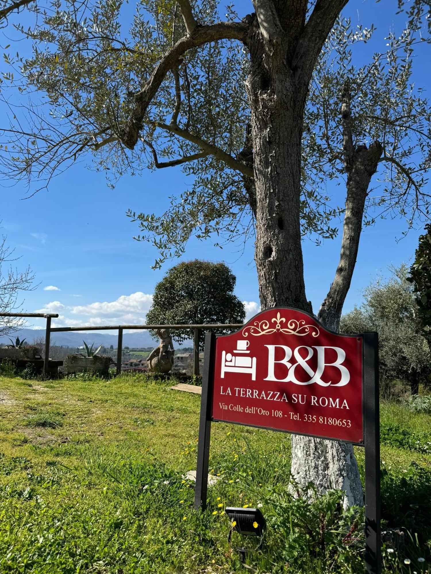 La Terrazza Su Roma Bed & Breakfast Zagarolo Exterior photo